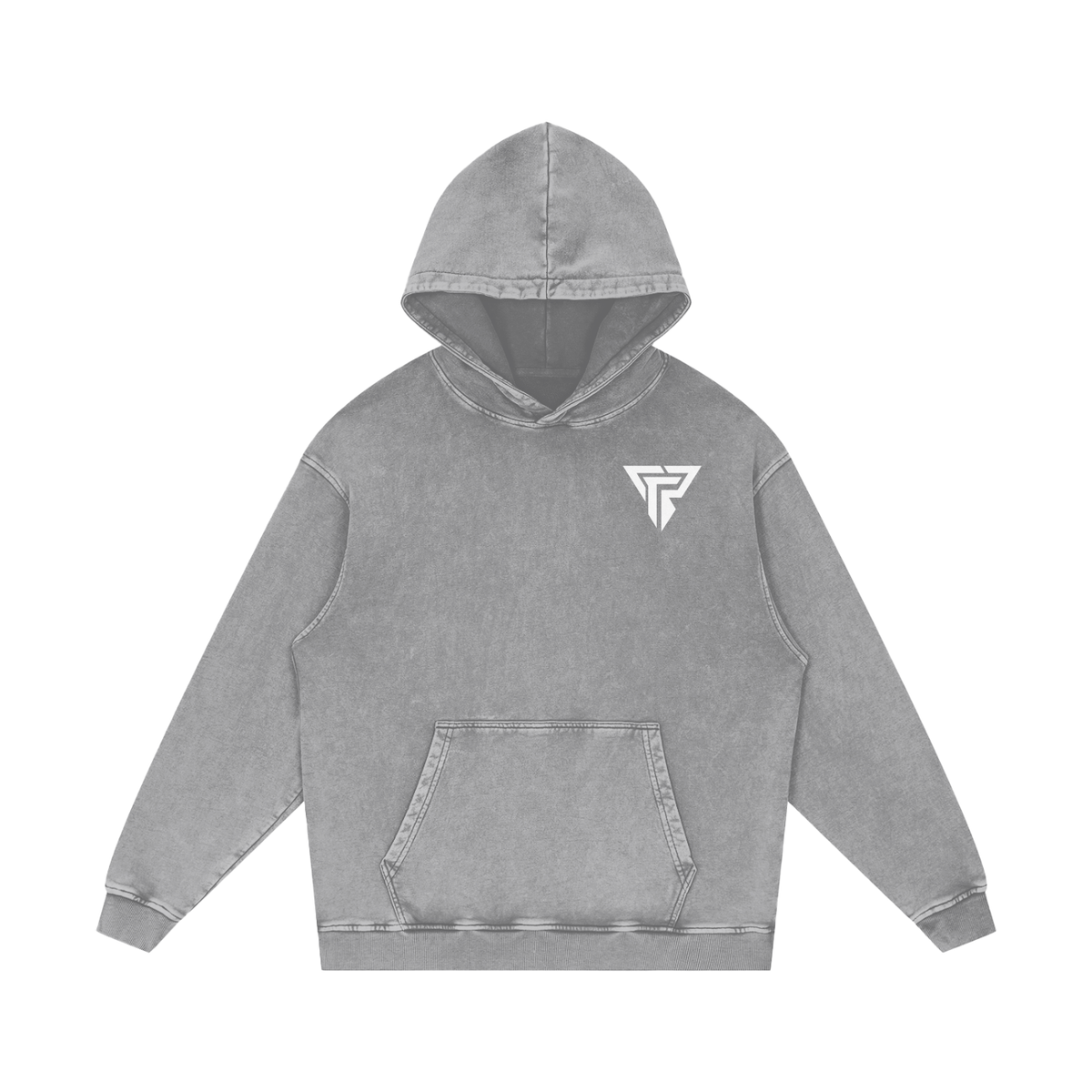 PRSSRWRK Snow Washed Oversized Hoodie