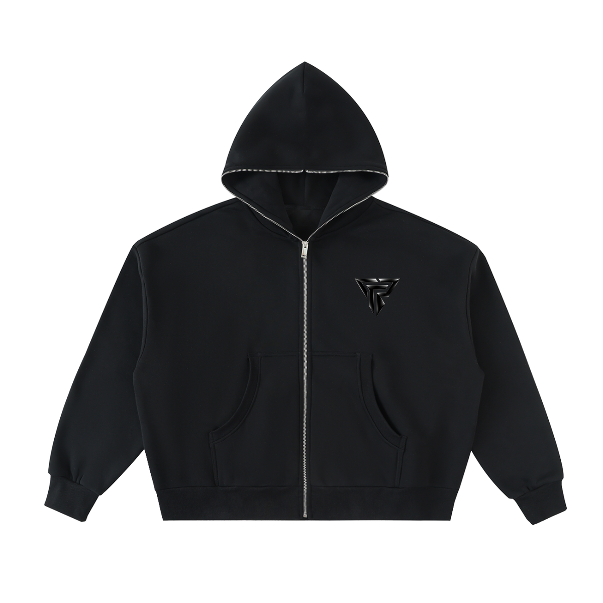 PRSSRWRK “More Purpose” Full-Zip Hoodie Jacket