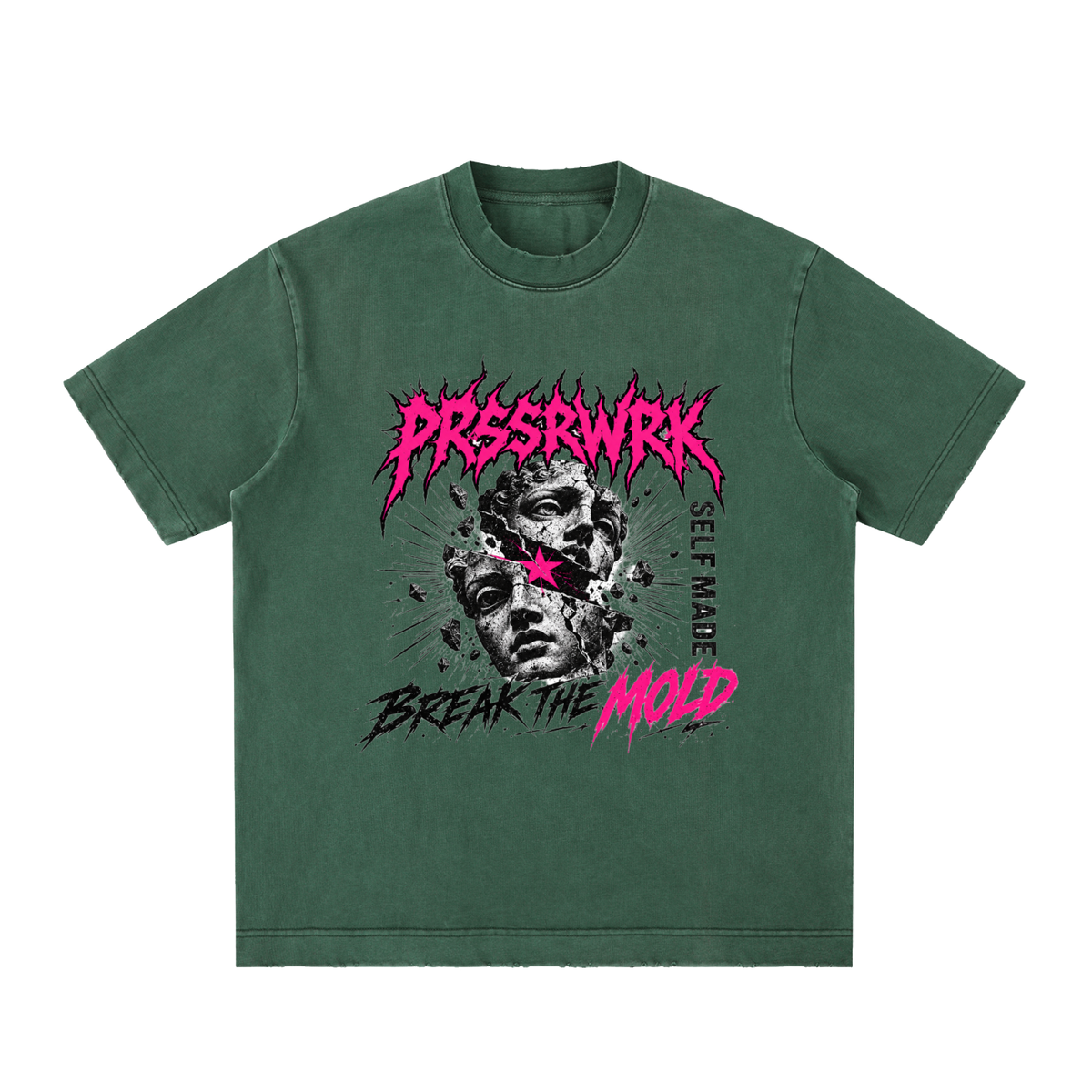 PRSSRWRK Break The Mold Heavyweight Tee