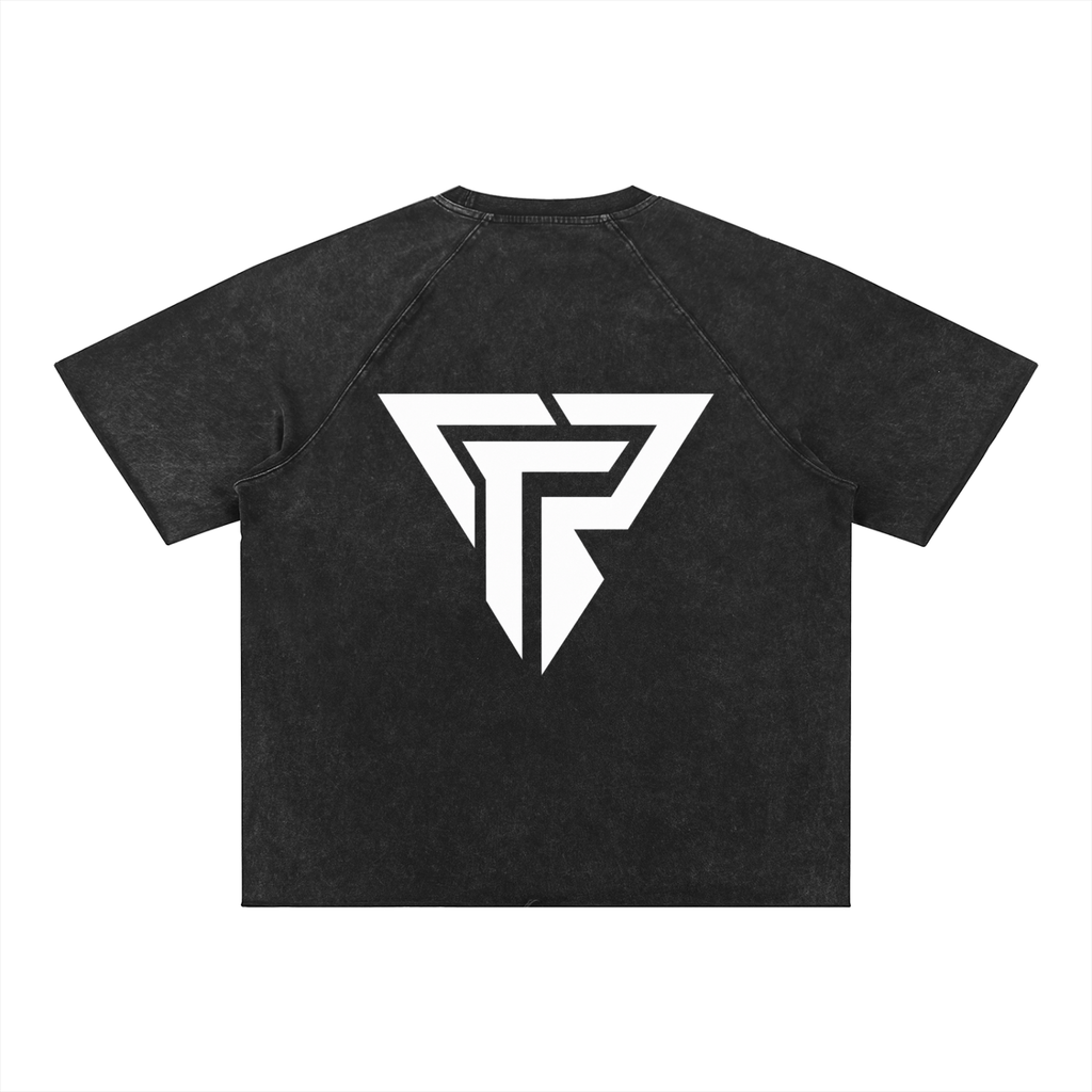 PRSSRWRK Mineral Wash Raw Edge T-Shirt