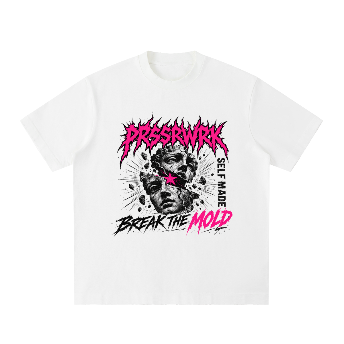 PRSSRWRK Break The Mold Heavyweight Tee