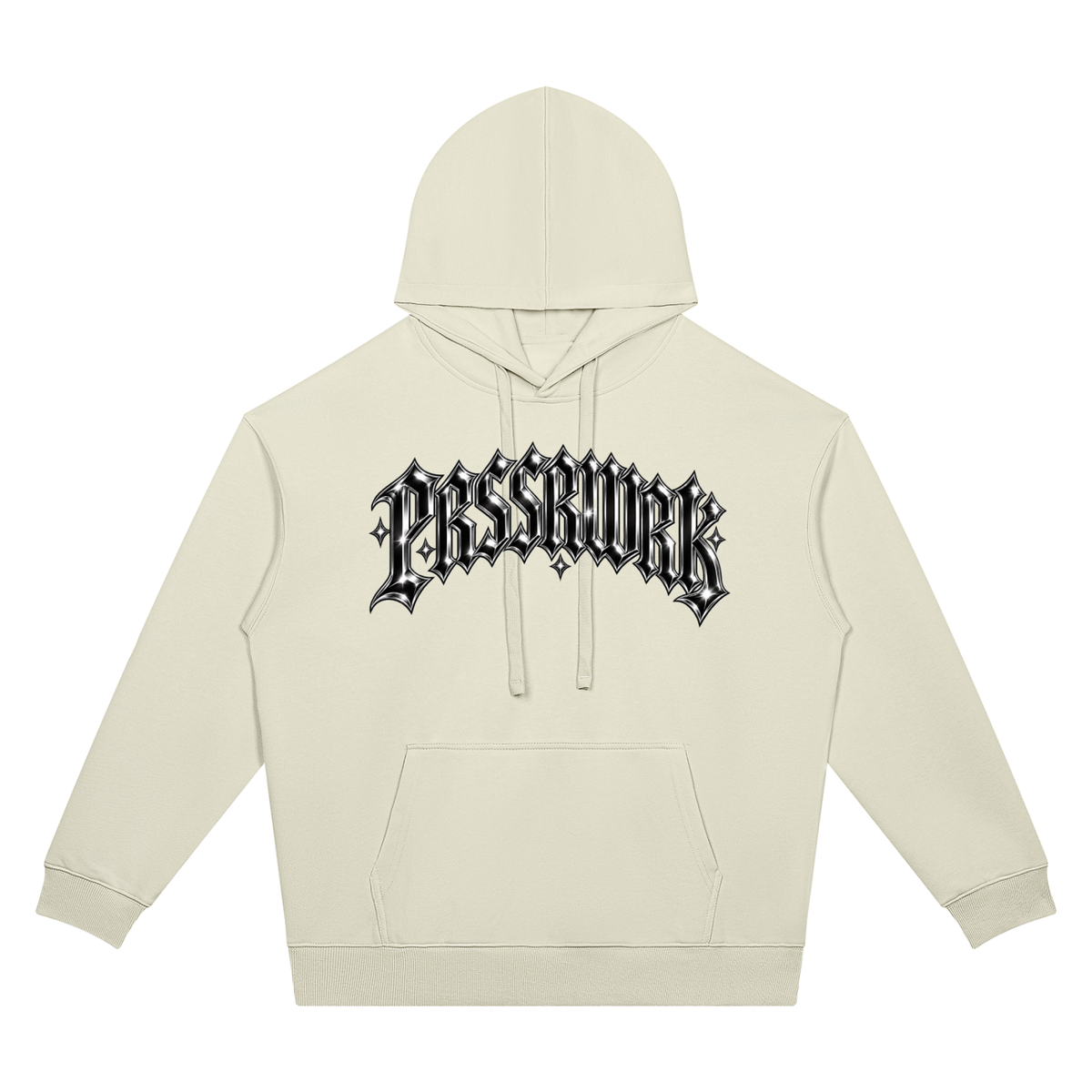 PRSSRWRK Oversized Drop Shoulder Hoodie