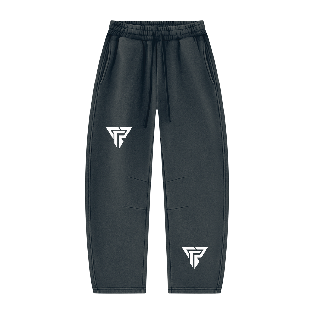 PRSSRWRK Vintage Wash Barrel Leg Sweatpants
