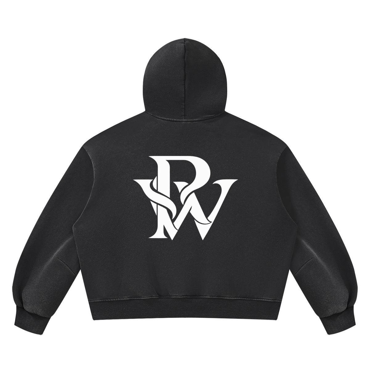 Unisex Vintage Wash Boxy Fleece Hoodie