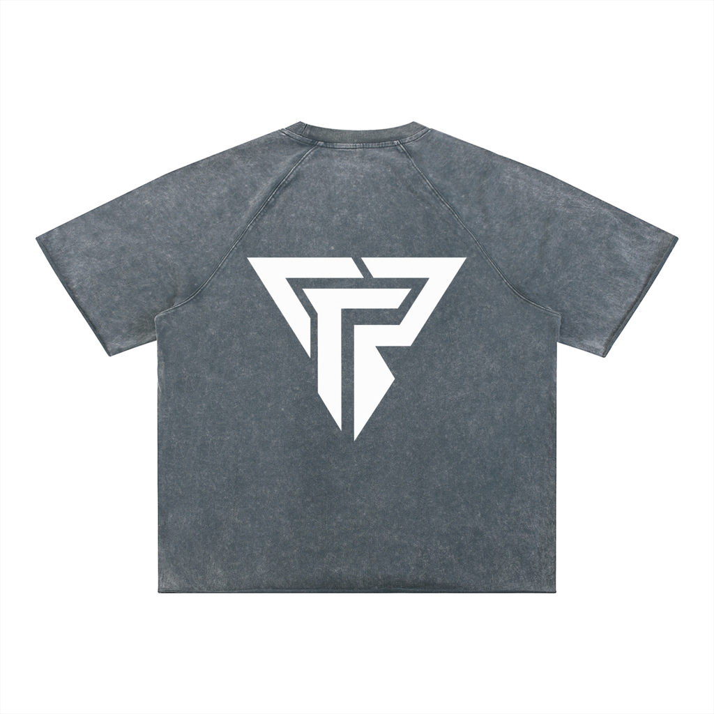 PRSSRWRK Mineral Wash Raw Edge T-Shirt