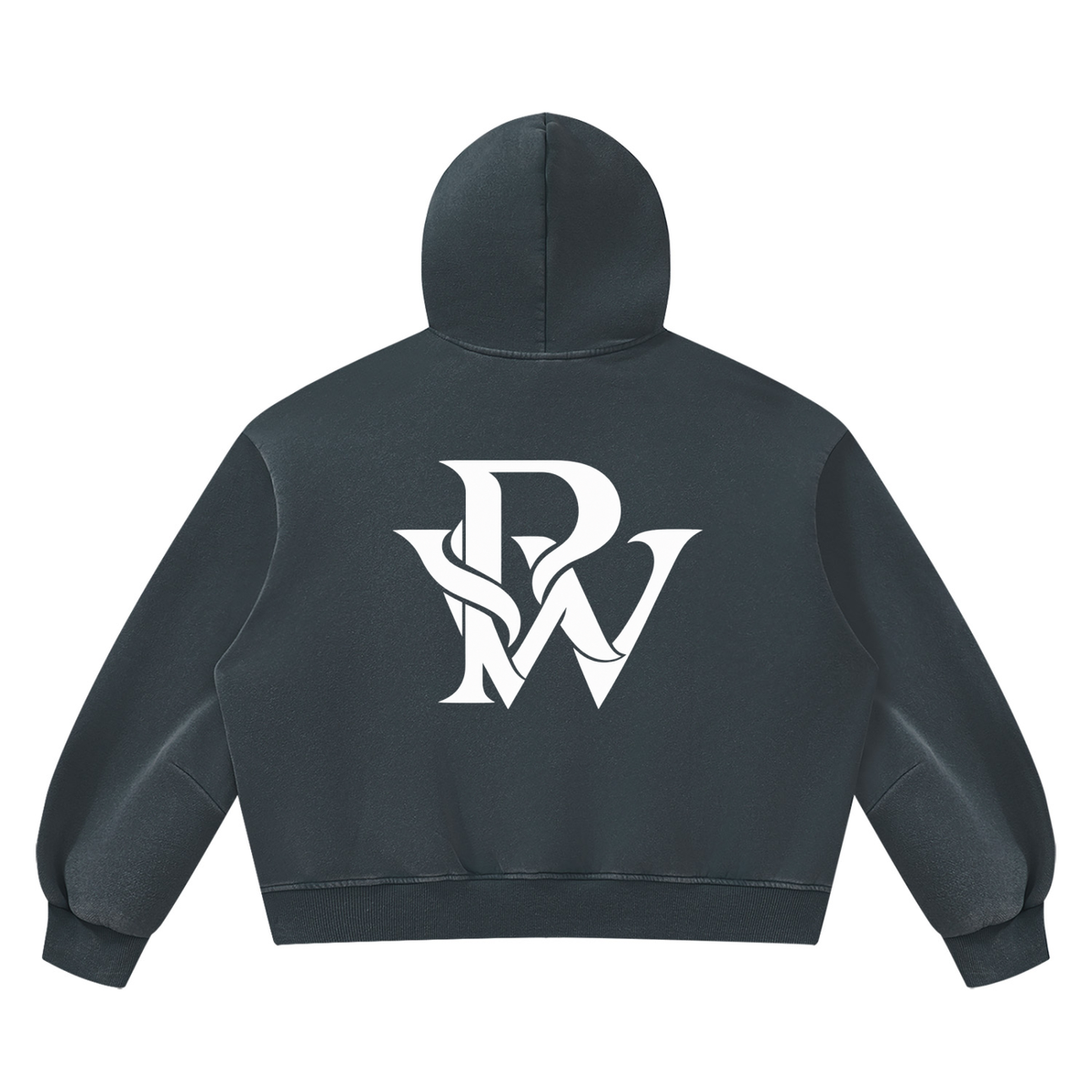Unisex Vintage Wash Boxy Fleece Hoodie
