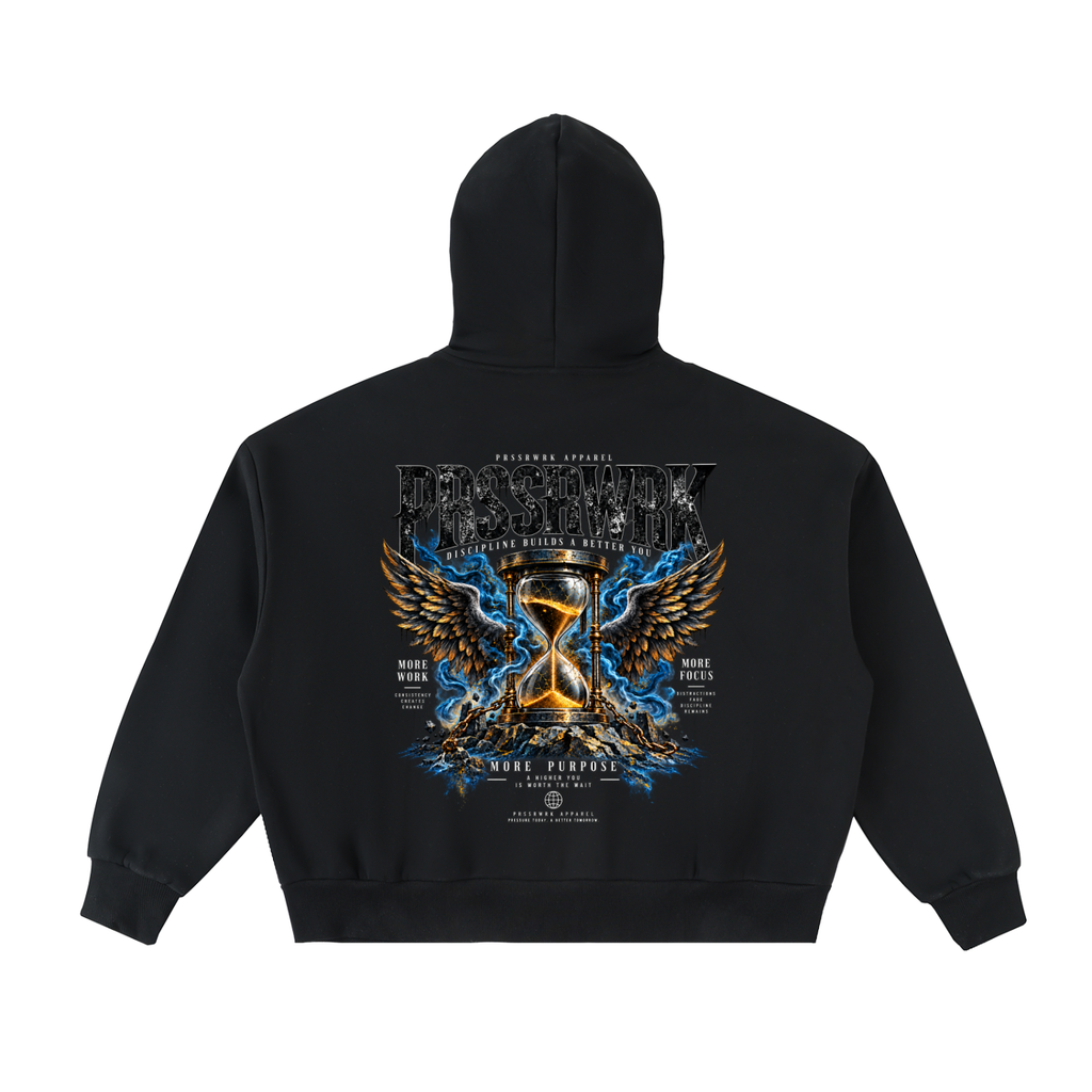 PRSSRWRK “More Purpose” Full-Zip Hoodie Jacket