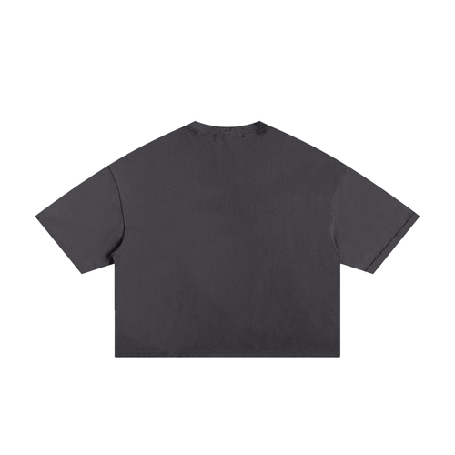 Prssrwrk Classic Frayed Boxy Tee