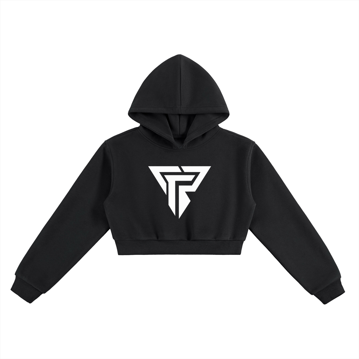 PRSSRWRK Women's Cropped Hoodie