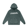 Snow Washed Loose Cotton Hoodie