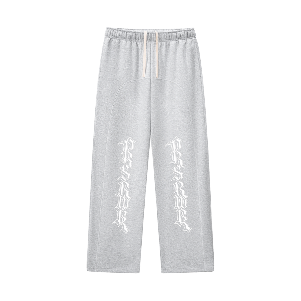 Contrast-Stitched Fleece Sweatpants