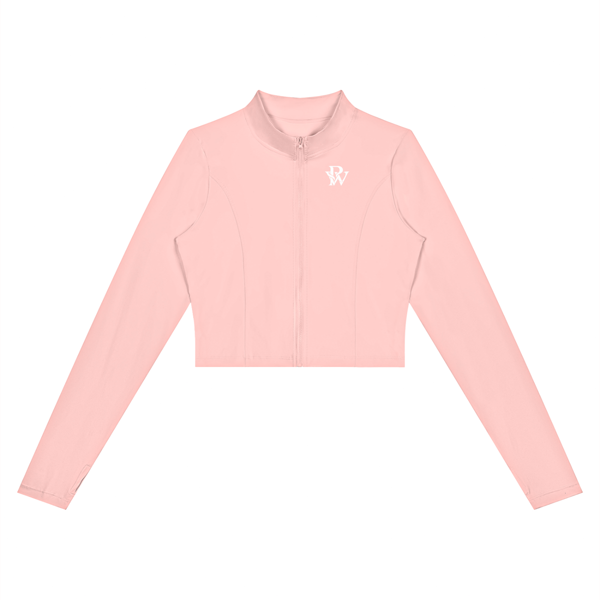 Prssrwrk Women’s Crop Yoga Sports Jacket