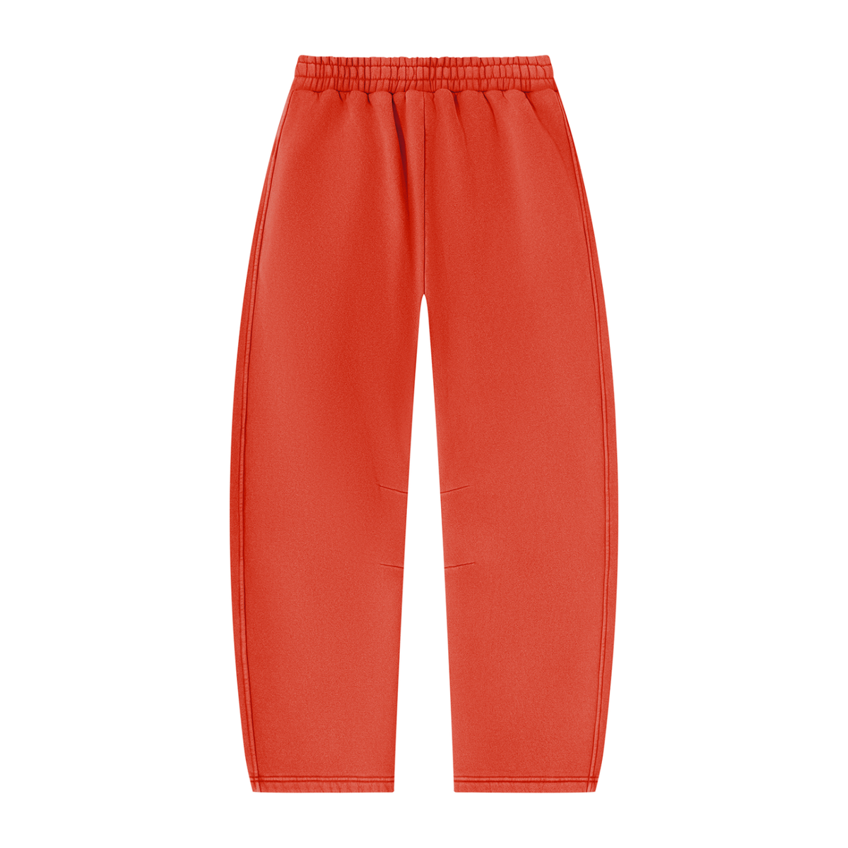 Prssrwrk Unisex Vintage Wash Barrel Leg Fleece Sweatpants
