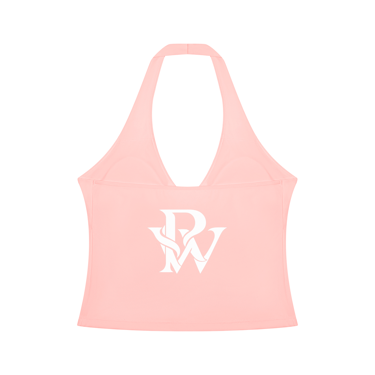 Prssrwrk Women’s Ruched Halter Yoga Tank Top