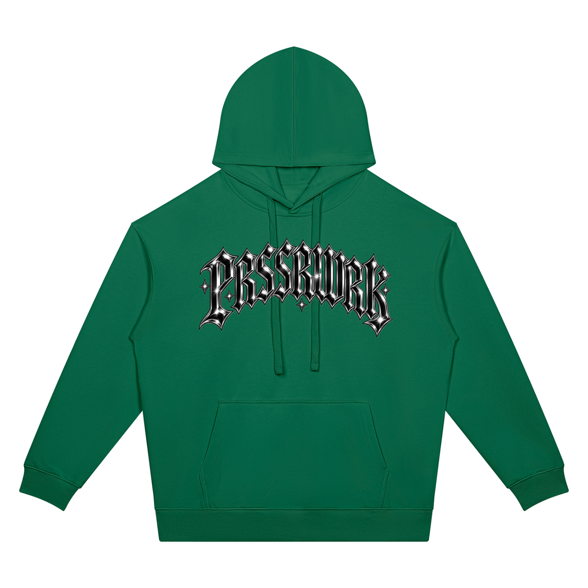 PRSSRWRK Oversized Drop Shoulder Hoodie