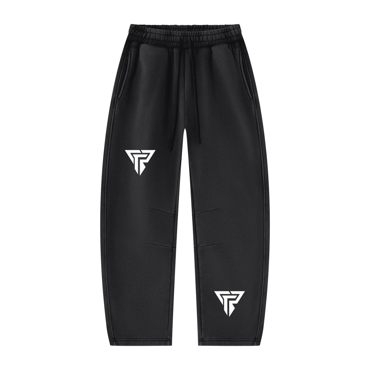 PRSSRWRK Vintage Wash Barrel Leg Sweatpants