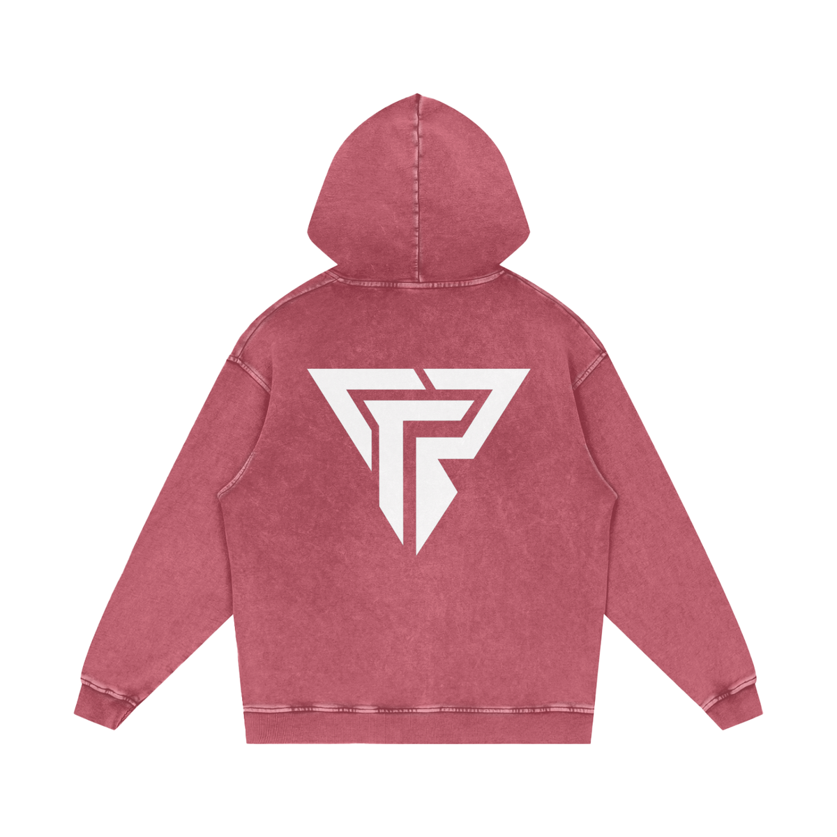 Snow Washed Loose Cotton Hoodie