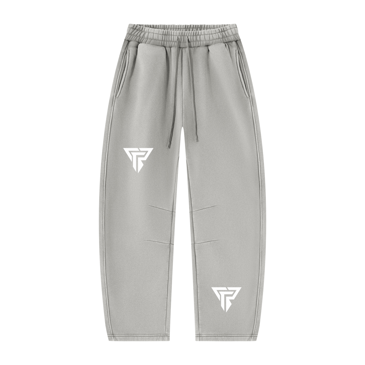 PRSSRWRK Vintage Wash Barrel Leg Sweatpants