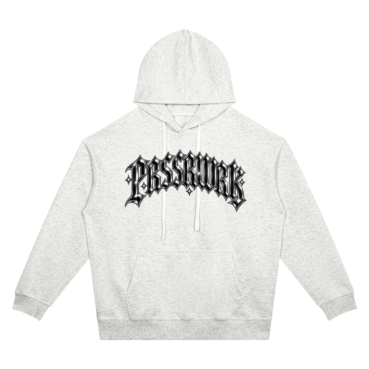 PRSSRWRK Oversized Drop Shoulder Hoodie
