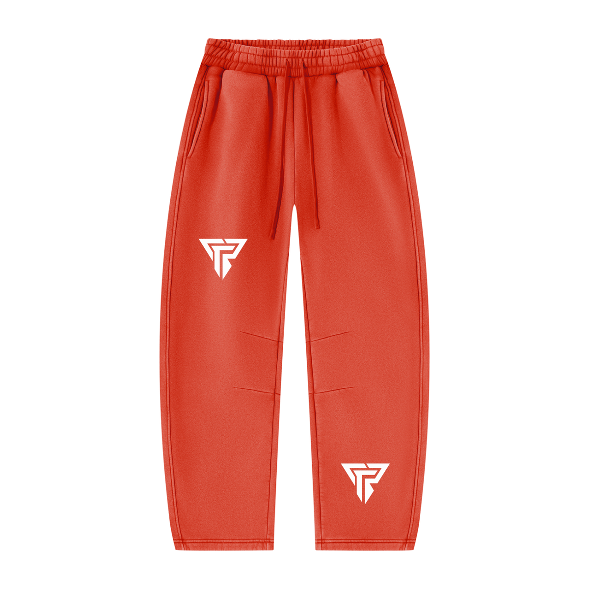 PRSSRWRK Vintage Wash Barrel Leg Sweatpants