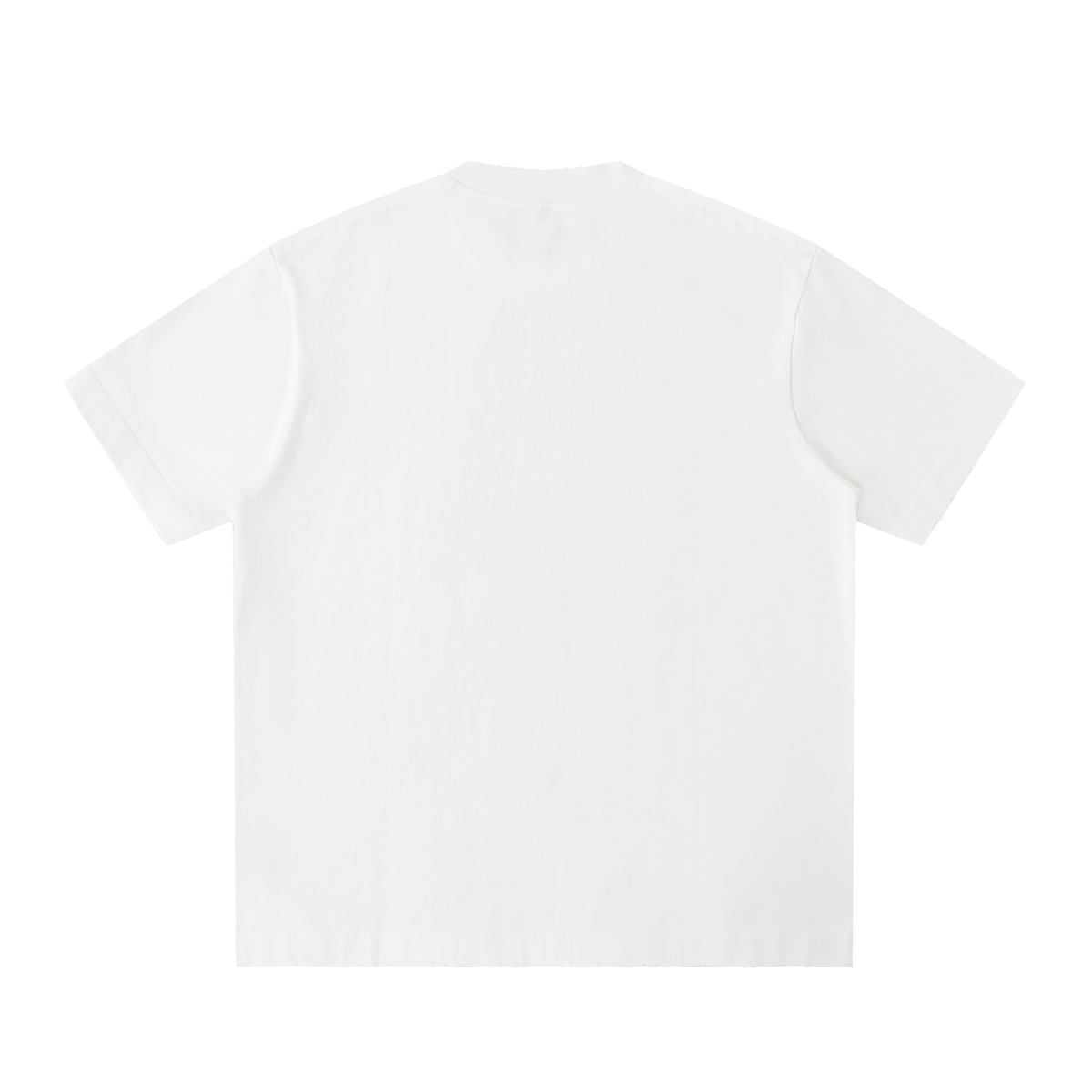 Prssrwrk heavyweight Vintage Washed Frayed T-Shirt