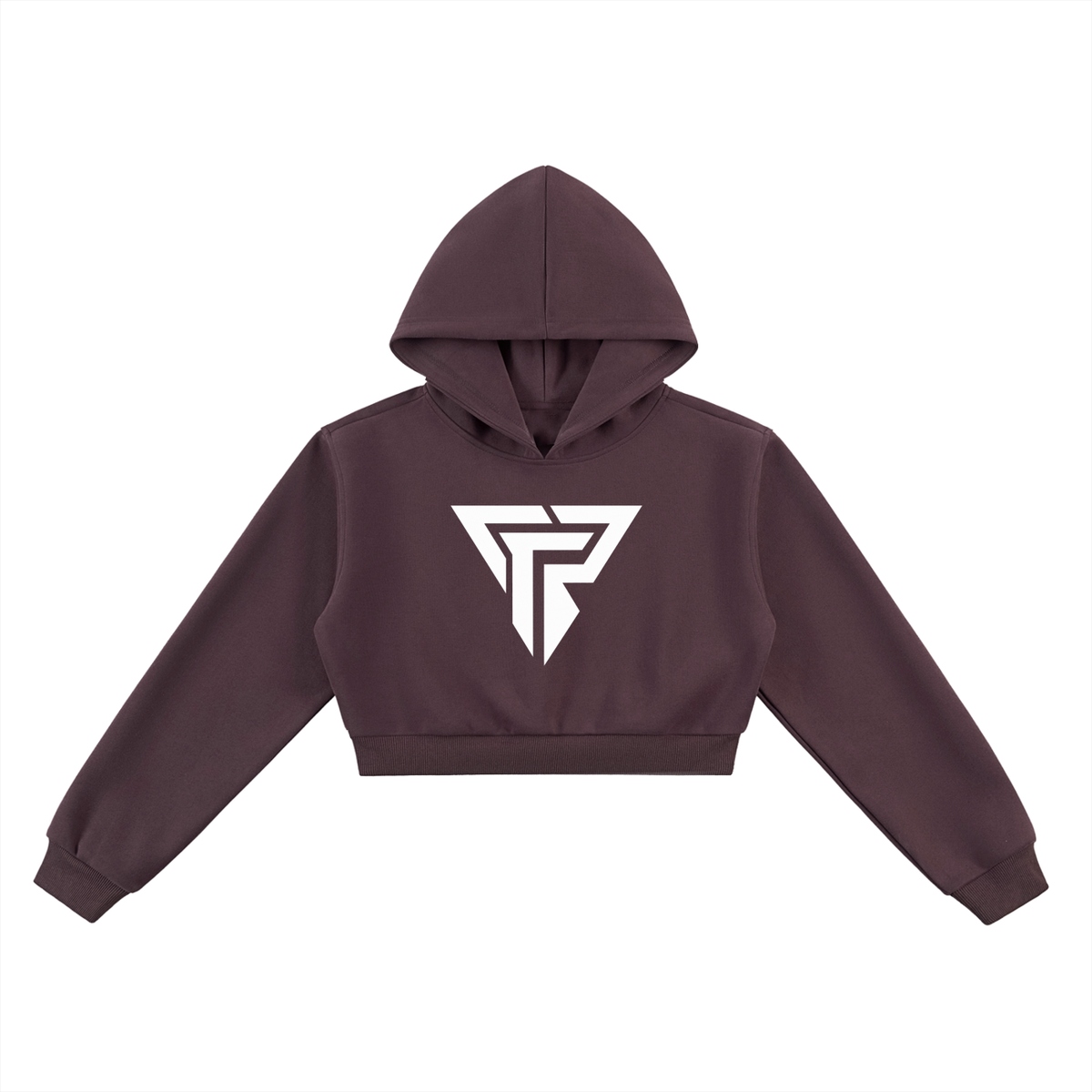 PRSSRWRK Women's Cropped Hoodie
