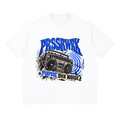 Prssrwrk Streetwear Loose Drop Shoulder T-Shirt