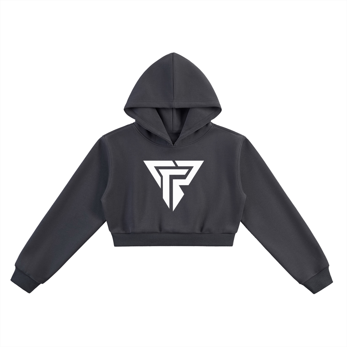 PRSSRWRK Women's Cropped Hoodie