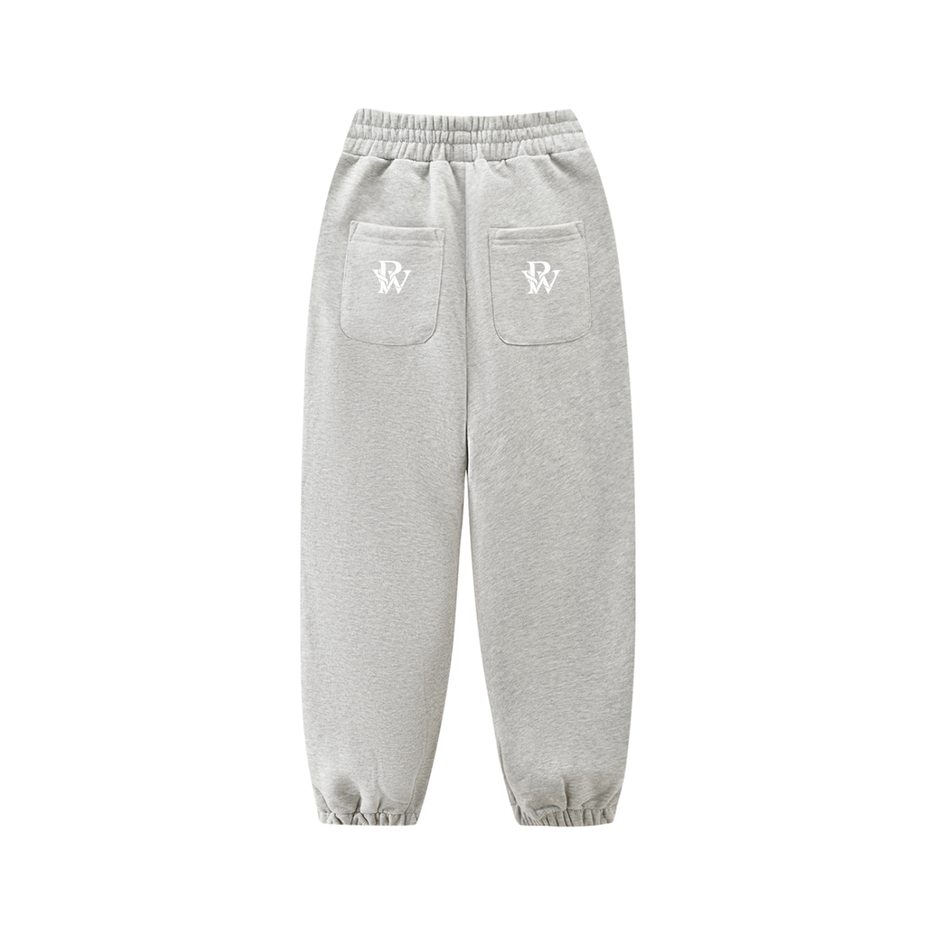 PRSSRWRK Kids' Fleece Jogged Sweatpants