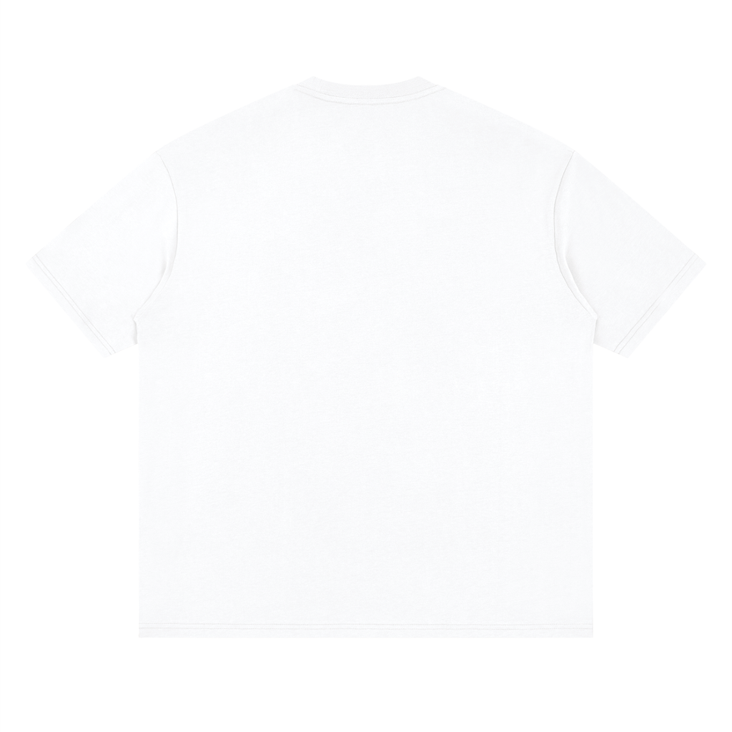 Prssrwrk Streetwear Loose Drop Shoulder T-Shirt